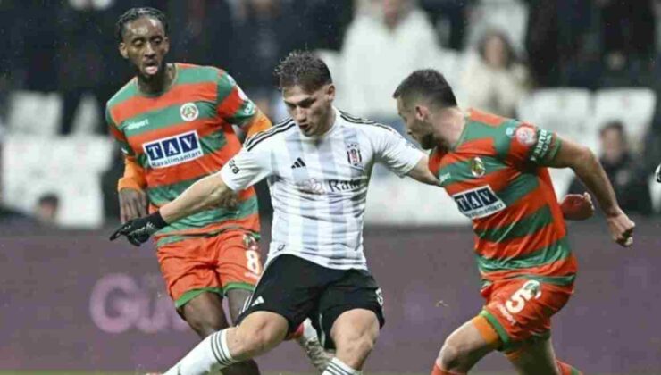 Beşiktaş’ta Son Dakika Dramı! Alanyaspor 3-1 Kazandı