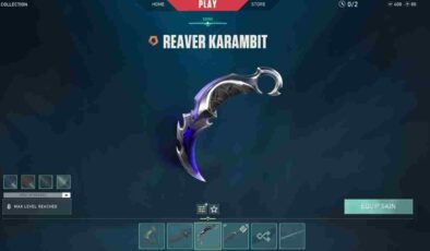 Valorant Yağmacı Karambit Kaç VP?