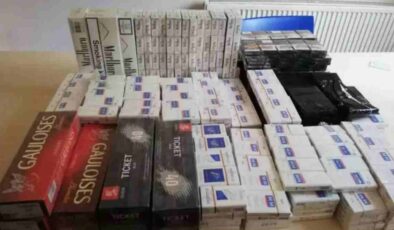 Antalya’da Kaçak Sigara Operasyonu: 12 Bin 500 Makaron ve 80 Kilo Tütün Ele Geçti!