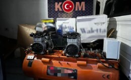 Antalya’da Kaçakçılık Operasyonunda Dikkat Çeken Gereçler Ele Geçirildi