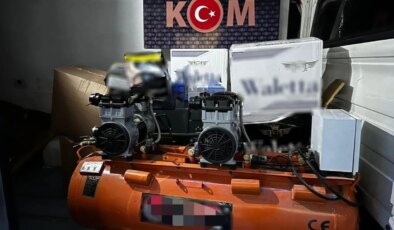 Antalya’da Kaçakçılık Operasyonunda Dikkat Çeken Gereçler Ele Geçirildi