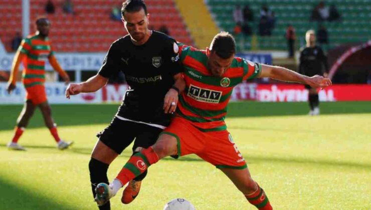 Thiam’ın Şovu! Pendikspor, Deplasmanda Alanyaspor ile 1-1 Berabere Kaldı