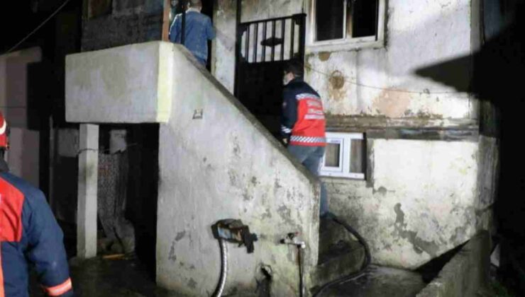 Yaşlı Çift Yangından Son Anda Kurtuldu: Panik Yaşatan Anlar