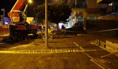 Alanya’da İnşaat Alanında Vinç Kazası: İşçi Yaralandı