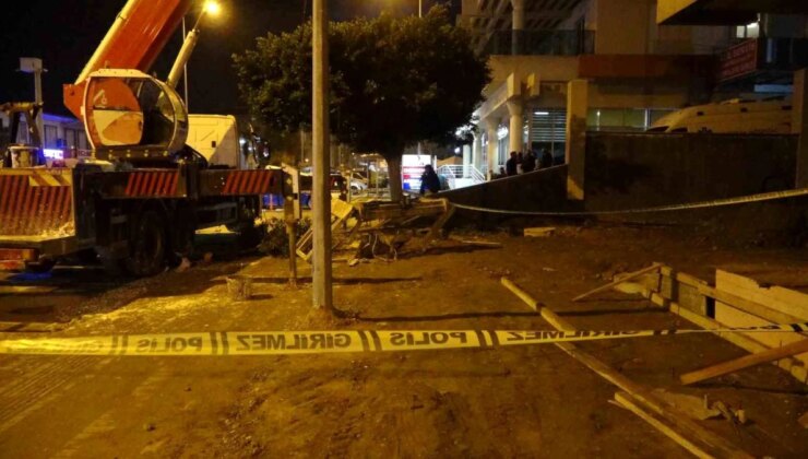 Alanya’da İnşaat Alanında Vinç Kazası: İşçi Yaralandı