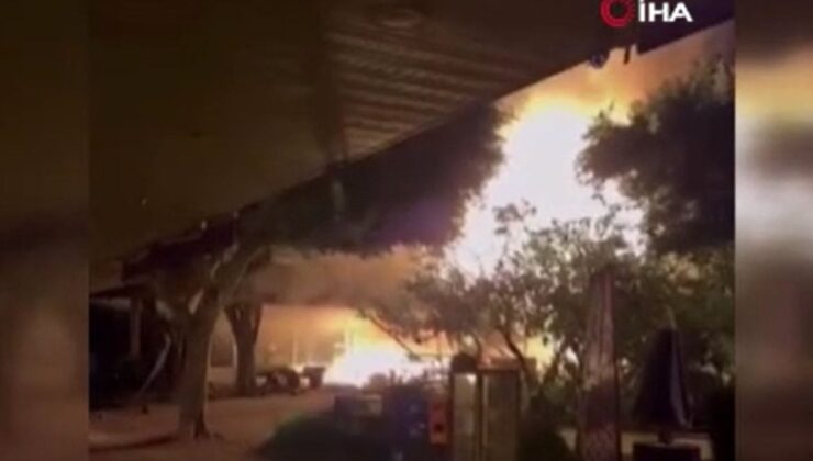 Alanya’da Şiddetli Yangın: 5 İş Yeri ve 1 Araç Kül Oldu, Ekipler Soruşturma Başlattı