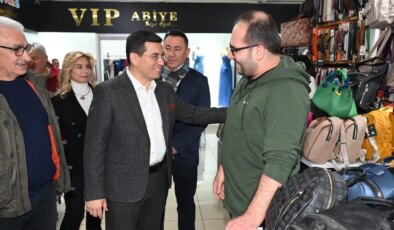 Hakan Tütüncü, Antalya’daki Esnaf Ziyaretlerinde Talepleri Dinledi