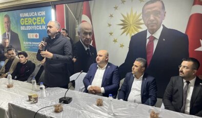 MHP Milletvekili Hilmi Durgun, Kumluca’da Seçim Koordinasyon Merkezini Ziyaret Etti