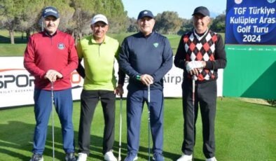 Antalya’da Türkiye Kulüpler Arası Golf Turuyla Spor ve Dostluk Buluştu
